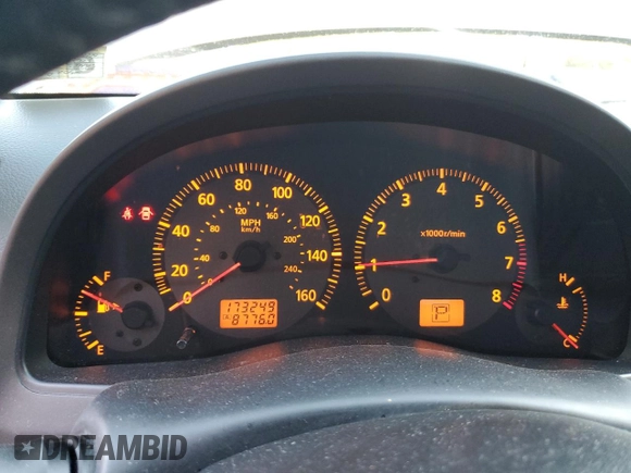 2003 Infiniti G35 w/Leather with VIN JNKCV51EX3M318774, listed as a Copart auction lot 76912684 with 173,249 mi miles and Salvage Title. Bid and sale history available at DreamBid. Image 9.