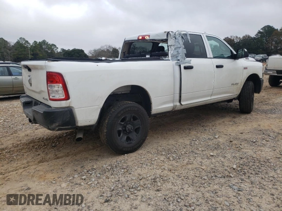 2019 Ram 2500 Tradesman with VIN 3C6UR5CJXKG534847, listed as a Copart auction lot 42348195 with 44,250 mi miles and Salvage Title. Bid and sale history available at carsss.com. Image 3.