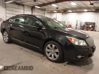 2012 Buick LaCrosse Premium 1 with VIN 1G4GD5E3XCF136619, listed as a IAAI auction lot 41933336 with 140,401 mi miles. Bid and sale history available at carsss.com. Image 1.