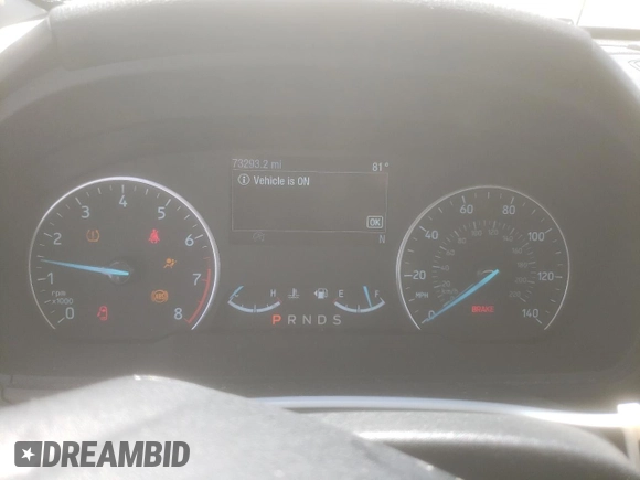 2019 Ford EcoSport Titanium with VIN MAJ3S2KE0KC276584, listed as a Copart auction lot 49955315 with 73,293 mi miles and Salvage Title. Bid and sale history available at DreamBid. Image 9.