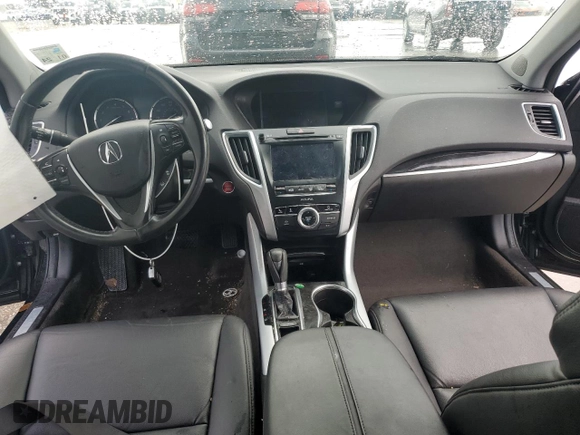 2019 Acura TLX with VIN 19UUB1F31KA002597, listed as a Copart auction lot 86573334 with 86,033 mi miles and Salvage Title. Bid and sale history available at carsss.com. Image 8.