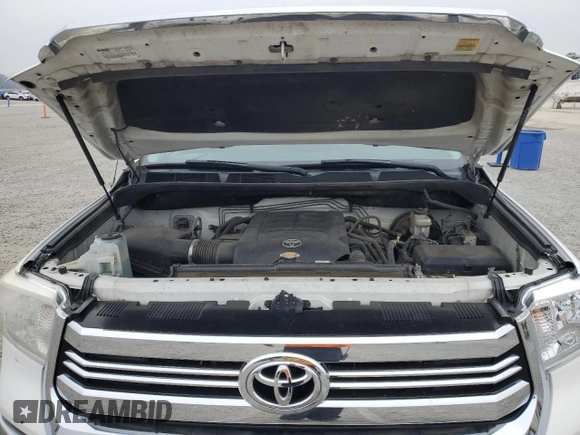 2017 Toyota Tundra Platinum with VIN 5TFAW5F14HX625312, listed as a Copart auction lot 46787695 with 261,194 mi miles and Salvage title. Bid and sale history available at DreamBid. Image 13.