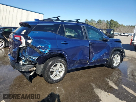 2022 GMC Terrain SLE with VIN 3GKALMEV6NL139426, listed as a Copart auction lot 47931685 with 32,864 mi miles and Salvage Title. Bid and sale history available at carsss.com. Image 3.