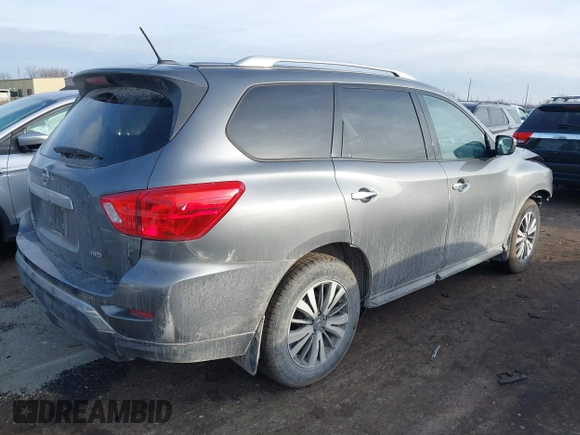 2018 Nissan Pathfinder SL with VIN 5N1DR2MM7JC626401, listed as a IAAI auction lot 40964722 with 89,557 mi miles and . Bid and sale history available at DreamBid. Image 4.