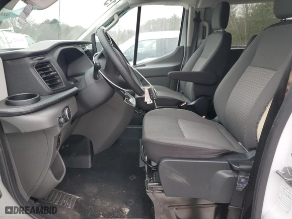 2023 Ford Transit Passenger Wagon XL with VIN 1FBAX2YG7PKA45212, listed as a Copart auction lot 42914795 with 70,987 mi miles and Salvage Title. Bid and sale history available at carsss.com. Image 7.