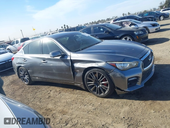2017 Infiniti Q50 Red Sport 400 с VIN JN1FV7AP6HM851095, выставлен на аукционе IAAI как лот 41273599 с пробегом 59 729 миль миль и . История ставок и продаж доступна на DreamBid. Изображение 13.