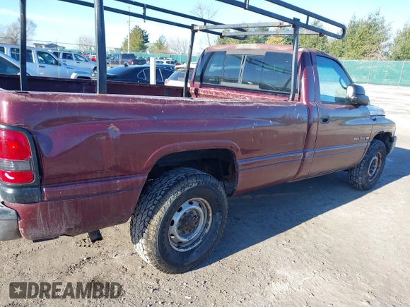 2002 Dodge Ram 2500 with VIN 3B7KC26Z12M250784, listed as a IAAI auction lot 41685294 with 244,643 mi miles. Bid and sale history available at carsss.com. Image 13.