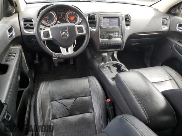 2013 Dodge Durango Citadel with VIN 1C4SDHET9DC562563, listed as a Copart auction lot 51685565 with 208,499 mi miles and Clean Title. Bid and sale history available at carsss.com. Image 8.