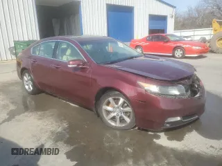 2012 Acura TL Tech Auto with VIN 19UUA8F52CA016636, listed as a Copart auction lot 48213325 with 228,869 mi miles and Salvage Title. Bid and sale history available at carsss.com. Image 4.