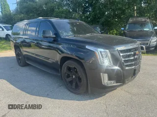 2017 Cadillac Escalade ESV Luxury with VIN 1GYS4HKJ1HR137032, listed as a Copart auction lot 65309555 with 170,535 mi miles and Clean title. Bid and sale history available at DreamBid. Image 1.