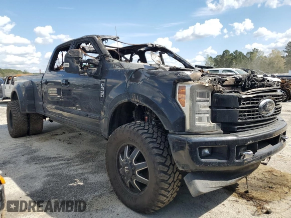 2017 Ford F-350 Lariat with VIN 1FT8W3DT0HED29299, listed as a Copart auction lot 46098525 with Not provided miles and Non repairable. Bid and sale history available at DreamBid. Image 1.