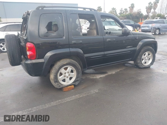 2004 Jeep Liberty Limited with VIN 1J4GL58K94W318379, listed as a IAAI auction lot 41802645 with 275,834 mi miles. Bid and sale history available at carsss.com. Image 4.