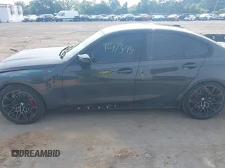 2025 BMW M3 Competition xDrive with VIN WBS33HJ01SFT92884, listed as a IAAI auction lot 42473044 with 7,617 mi miles and . Bid and sale history available at DreamBid. Image 15.