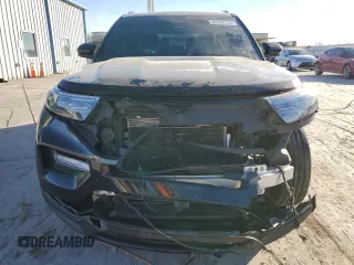 2022 Ford Explorer ST-Line with VIN 1FMSK8KHXNGB62720, listed as a Copart auction lot 82442754 with 61,346 mi miles and Salvage Title. Bid and sale history available at carsss.com. Image 5.