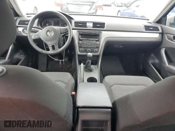2012 Volkswagen Passat S with VIN 1VWAP7A34CC004439, listed as a Copart auction lot 57139995 with 91,429 mi miles and Salvage title. Bid and sale history available at DreamBid. Image 8.