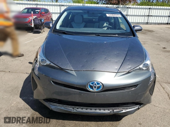 2016 Toyota Prius Four with VIN JTDKARFU8G3028030, listed as a Copart auction lot 53384575 with 112,238 mi miles and Salvage Title. Bid and sale history available at carsss.com. Image 5.
