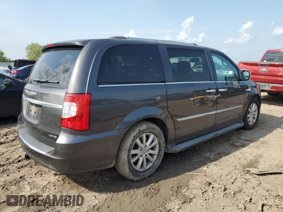 2015 Chrysler Town & Country Limited Platinum with VIN 2C4RC1GG1FR753400, listed as a Copart auction lot 54749855 with 146,561 mi miles and Clean Title. Bid and sale history available at carsss.com. Image 4.