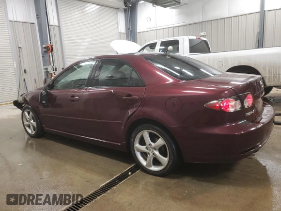 2008 Mazda 6 i Sport VE with VIN 1YVHP80CX85M46446, listed as a Copart auction lot 44257215 with 133,213 mi miles and Clean Title. Bid and sale history available at carsss.com. Image 2.