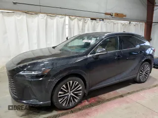 2023 Lexus RX with VIN 2T2BBMCA5PC021520, listed as a Copart auction lot 87706275 with 15,482 mi miles and Salvage Title. Bid and sale history available at carsss.com. Image 1.