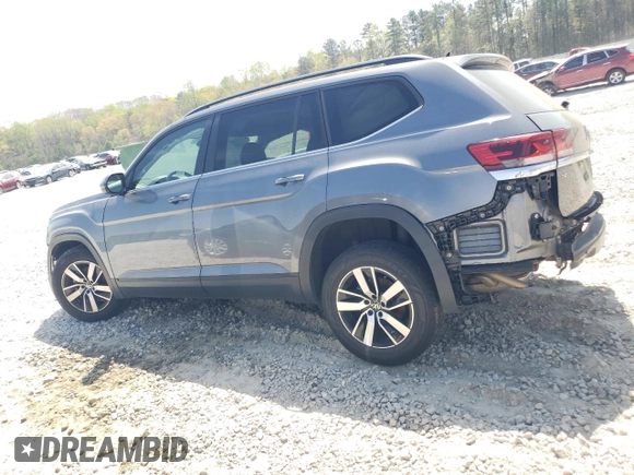 2021 Volkswagen Atlas SE with VIN 1V2DP2CA3MC510701, listed as a Copart auction lot 51147195 with 63,604 mi miles and Clean title. Bid and sale history available at DreamBid. Image 2.