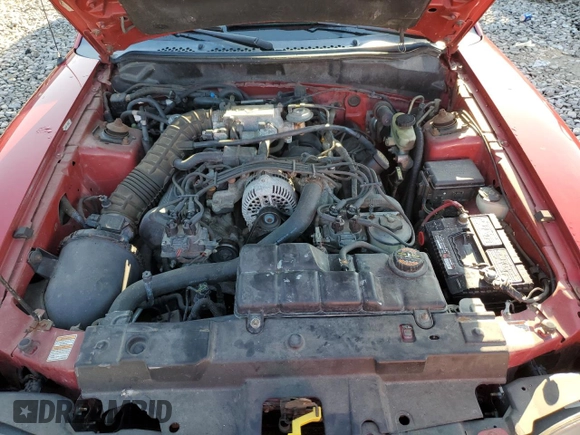 1998 Ford Mustang GT with VIN 1FAFP45X1WF248935, listed as a Copart auction lot 85225824 with 115,184 mi miles and Salvage Title. Bid and sale history available at carsss.com. Image 11.