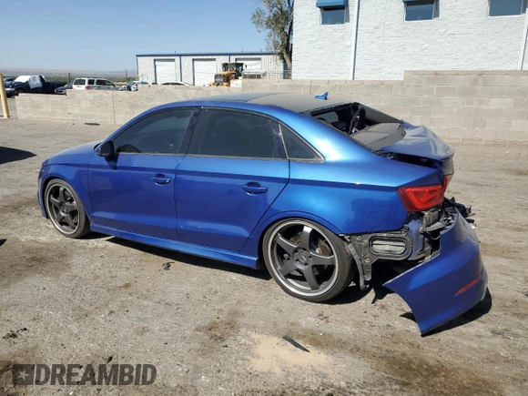 2015 Audi S3 2.0T Premium Plus with VIN WAUBFGFF9F1112923, listed as a Copart auction lot 73806484 with 130,291 mi miles and Salvage Title. Bid and sale history available at carsss.com. Image 2.
