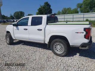 2023 Chevrolet Colorado 4WD Work Truck with VIN 1GCGTBEC5P1205094, listed as a Copart auction lot 61022155 with 11,174 mi miles and Clean title. Bid and sale history available at DreamBid. Image 2.