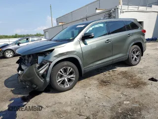 2019 Toyota Highlander LE с VIN 5TDBZRFH7KS711954, выставлен на аукционе Copart как лот 62260155 с пробегом 51 326 миль миль и Списание • Salvage title. История ставок и продаж доступна на DreamBid. Изображение 1.