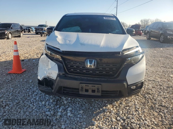 2021 Honda Passport EX-L with VIN 5FNYF7H56MB015412, listed as a Copart auction lot 85828114 with 39,334 mi miles and Salvage Title. Bid and sale history available at carsss.com. Image 5.