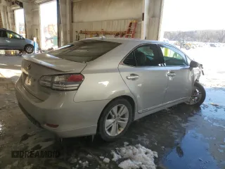 2012 Lexus HS with VIN JTHBB1BA6C2049046, listed as a Copart auction lot 87735755 with 160,539 mi miles and Salvage Title. Bid and sale history available at carsss.com. Image 3.