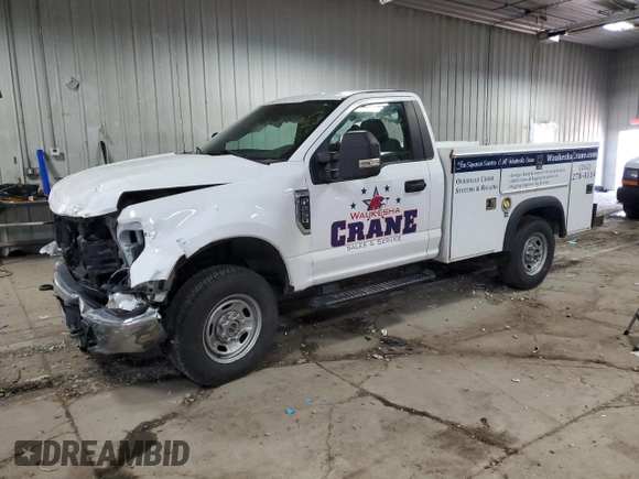 2019 Ford Super Duty F-250 SRW XL with VIN 1FDBF2B61KEC55892, listed as a Copart auction lot 49674695 with 137,749 mi miles and Non Repairable. Bid and sale history available at carsss.com. Image 1.