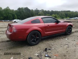 2005 Ford Mustang Deluxe with VIN 1ZVFT80N355197524, listed as a Copart auction lot 56963425 with 262,048 mi miles and Salvage title. Bid and sale history available at DreamBid. Image 3.