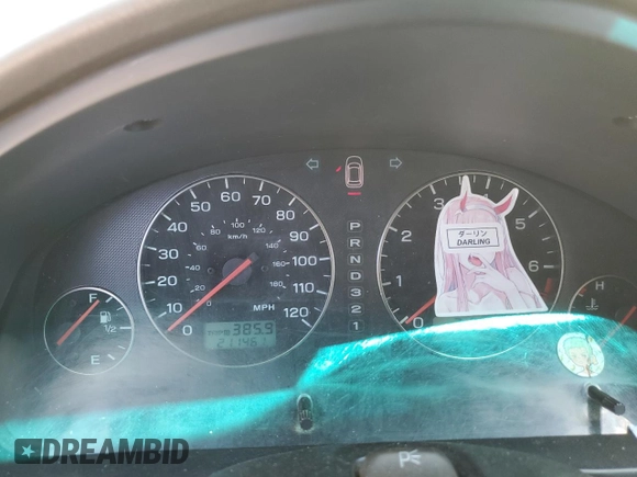 2003 Subaru Legacy Outback with VIN 4S3BH675737609362, listed as a Copart auction lot 60042525 with 211,461 mi miles and Salvage title. Bid and sale history available at DreamBid. Image 9.