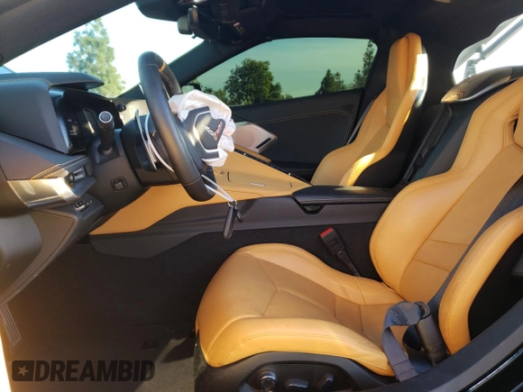 2022 Chevrolet Corvette 2LT with VIN 1G1YB2D48N5101733, listed as a Copart auction lot 77708113 with 6,875 mi miles. Bid and sale history available at carsss.com. Image 7.