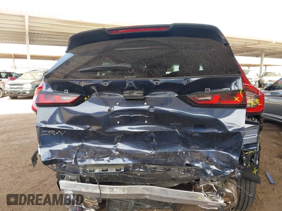 2025 Honda CR-V EX-L with VIN 7FARS4H71SE007851, listed as a IAAI auction lot 41674290 with Not Provided miles and . Bid and sale history available at DreamBid. Image 17.