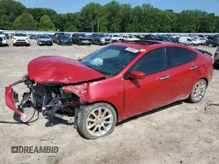 2013 Dodge Dart Limited z VIN 1C3CDFCH7DD329237, wystawiony jako Copart lot #60096485 z przebiegiem 155 982 mil mil oraz Czysty tytuł • Clean title. Historia ofert i sprzedaży dostępna na DreamBid. Obrazek 1.