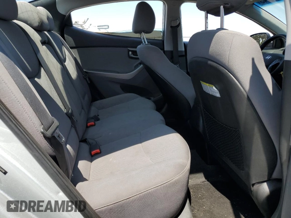 2016 Hyundai Elantra SE with VIN 5NPDH4AE8GH758998, listed as a Copart auction lot 60131145 with Not provided miles and Salvage title. Bid and sale history available at DreamBid. Image 10.
