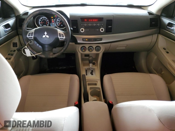 2012 Mitsubishi Lancer ES with VIN JA32U2FU2CU017414, listed as a Copart auction lot 59933784 with 41,405 mi miles and Salvage Title. Bid and sale history available at carsss.com. Image 8.