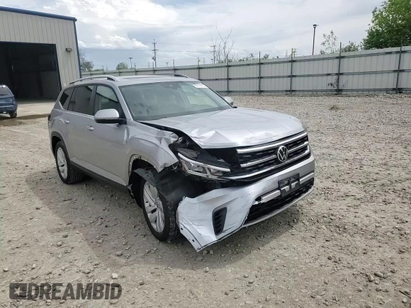 2021 Volkswagen Atlas SEL with VIN 1V2ER2CA8MC570634, listed as a Copart auction lot 57113175 with 47,766 mi miles and Salvage title. Bid and sale history available at DreamBid. Image 14.