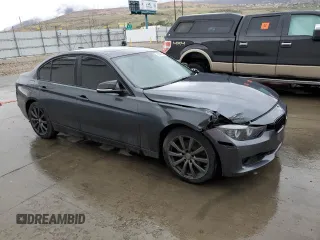 2013 BMW 3 Series 328i xDrive with VIN WBA3B5G50DNS05328, listed as a Copart auction lot 52989285 with 125,516 mi miles and Salvage title. Bid and sale history available at DreamBid. Image 4.