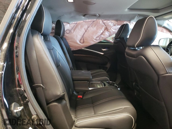 2017 Acura MDX Sport Hybrid w/Advance Pkg with VIN 5FRYD7H76HB000677, listed as a Copart auction lot 70718164 with 51,724 mi miles and Salvage Title. Bid and sale history available at carsss.com. Image 11.