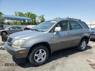 2000 Lexus RX 300 z VIN JT6GF10U0Y0076844, wystawiony jako Copart lot #53119775 z przebiegiem 271 482 mil mil oraz Szkoda całkowita • Salvage title. Historia ofert i sprzedaży dostępna na DreamBid. Obrazek 1.