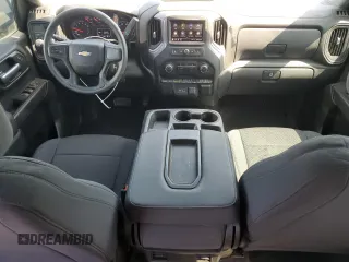 2021 Chevrolet Silverado 1500 Custom with VIN 1GCPWBEK6MZ206489, listed as a Copart auction lot 51800235 with 75,254 mi miles and Salvage Title. Bid and sale history available at DreamBid. Image 8.