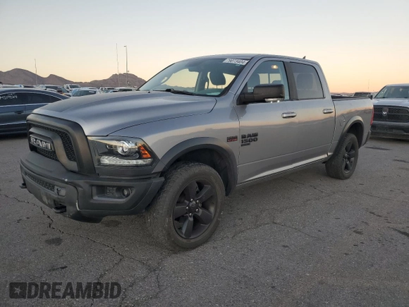 2019 Ram 1500 Warlock z VIN 1C6RR7LT7KS655282, wystawiony jako Copart lot #79073404 z przebiegiem 79 297 mil mil oraz Szkoda całkowita • Salvage title. Historia ofert i sprzedaży dostępna na DreamBid. Obrazek 1.