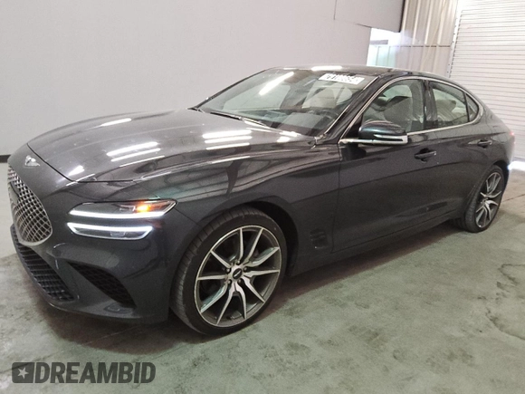 2023 Genesis G70 2.0T with VIN KMTG34TA0PU126980, listed as a Copart auction lot 79108654 with 37,534 mi miles and Clean Title. Bid and sale history available at DreamBid. Image 1.