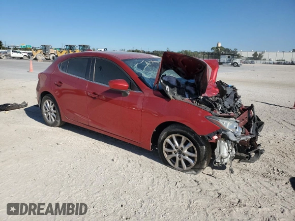 2016 Mazda 3 i Touring with VIN 3MZBM1M77GM237762, listed as a Copart auction lot 82005584 with Not Provided miles and Salvage Title. Bid and sale history available at DreamBid. Image 4.