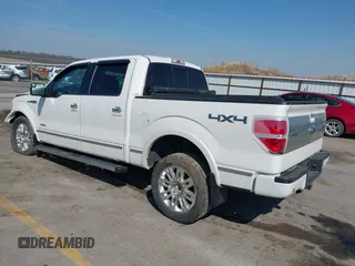 2014 Ford F-150 XL with VIN 1FTFW1ET4EFA15753, listed as a IAAI auction lot 41908571 with 161,901 mi miles. Bid and sale history available at carsss.com. Image 3.