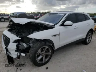 2020 Jaguar F-Pace 25t with VIN SADCS2FXXLA645359, listed as a Copart auction lot 47564694 with 45,158 mi miles and . Bid and sale history available at DreamBid. Image 1.