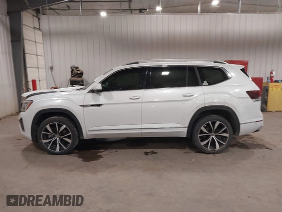 2024 Volkswagen Atlas SEL Premium R-Line z VIN 1V2FR2CA0RC507586, wystawiony jako IAAI lot #40921678 z przebiegiem 26 996 mil mil oraz . Historia ofert i sprzedaży dostępna na DreamBid. Obrazek 14.