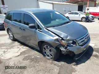 2011 Honda Odyssey LX with VIN 5FNRL5H26BB036782, listed as a IAAI auction lot 42683724 with 114,157 mi miles and . Bid and sale history available at DreamBid. Image 1.